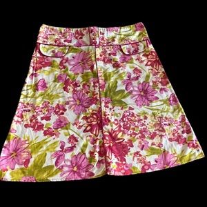Coco La Vie Floral Skirt Retro Style Floral Australian Brand
